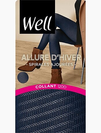 Collants opaques 120d allure d'hiver