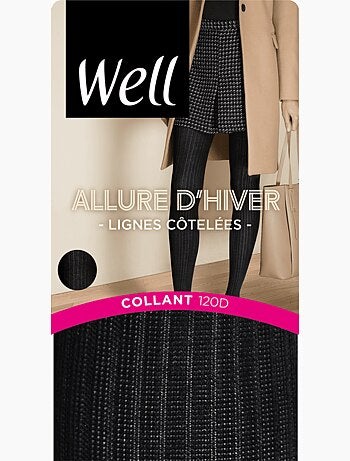 Collants opaques 120d allure d'hiver
