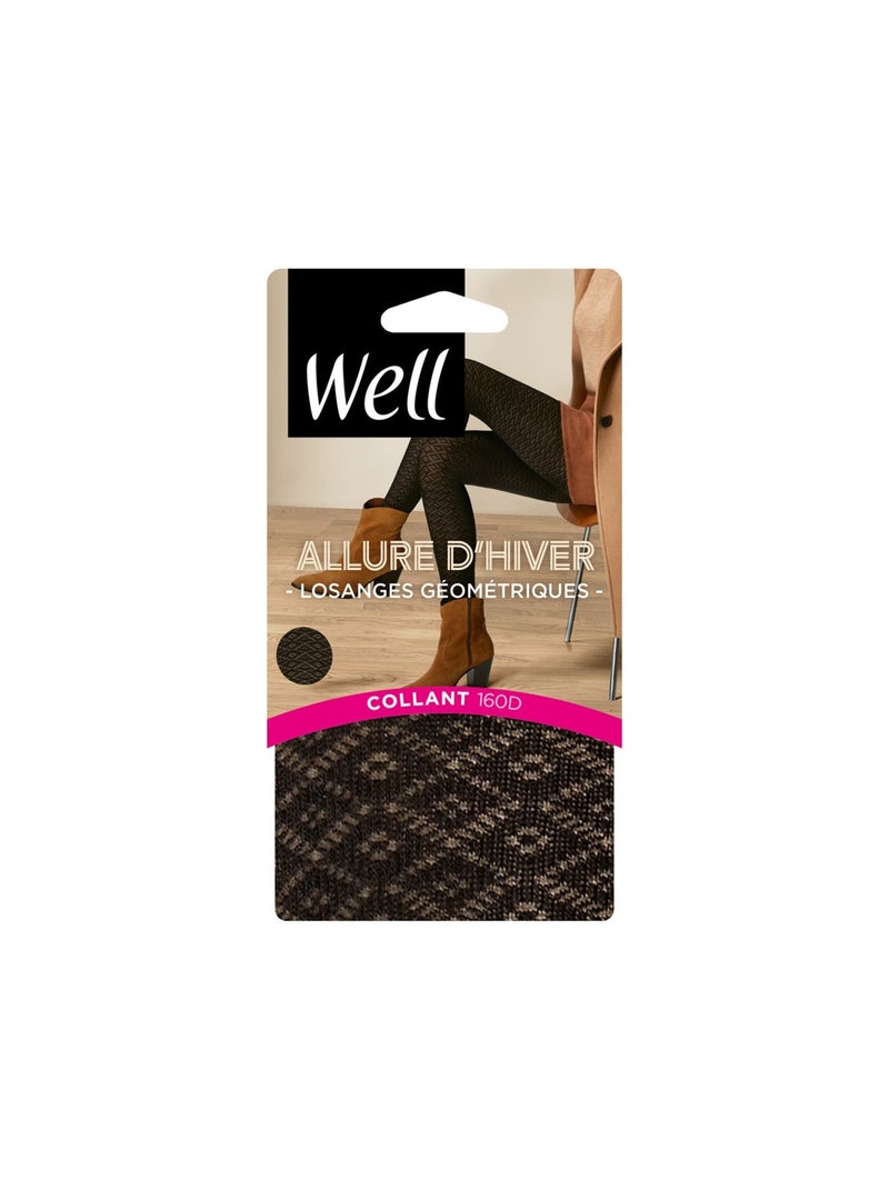 Collants opaques 160D ALLURE D'HIVER Noir - Kiabi