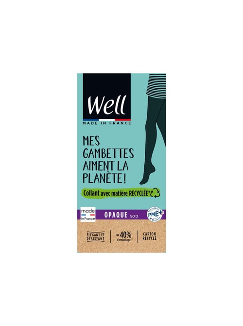 Collants opaques 50D MES GAMBETTES AIMENT LA PLANÈTE - Kiabi