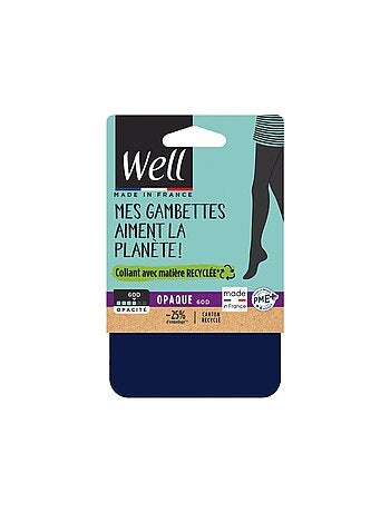 Collants opaques 60D MES GAMBETTES AIMENT LA PLANÈTE