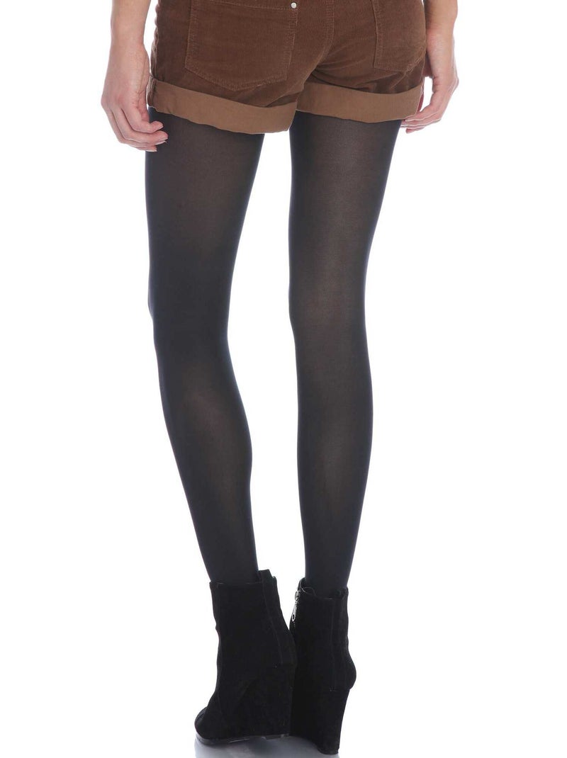 Collants opaques veloutés 'DIM' 50D noir - Kiabi