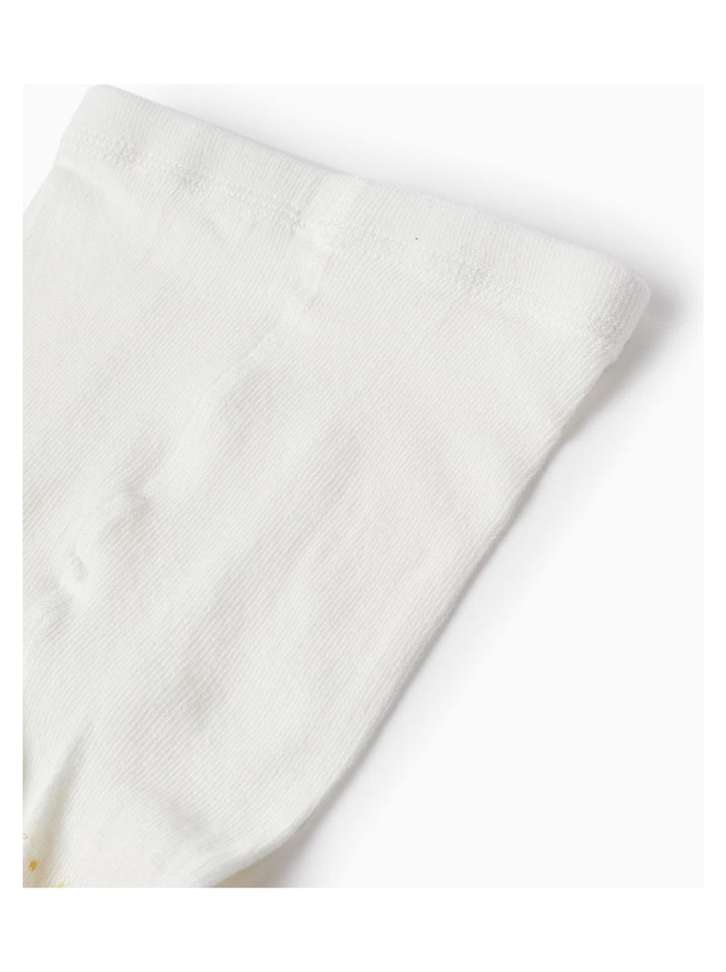 Collants pour Fille  CÉRÉMONIE Blanc - Kiabi