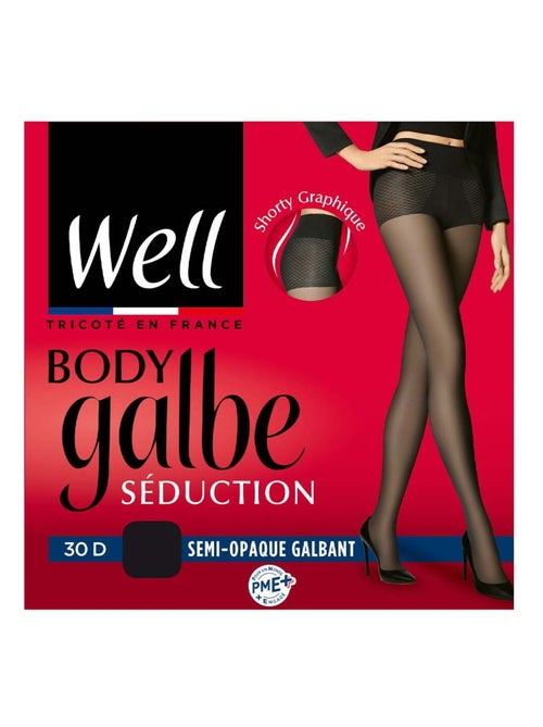 Collants semi-opaques 30D BODY GALBE - Kiabi