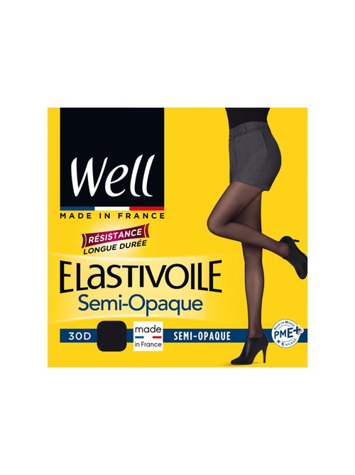 Collants semi-opaques 30D ELASTIVOILE - Kiabi