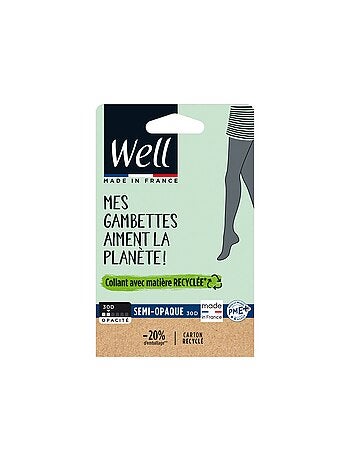 Collants semi-opaques 30D MES GAMBETTES AIMENT LA PLANÈTE