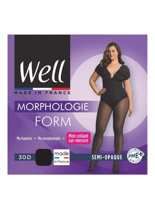 Collants semi-opaques 30D MORPHOLOGIE - Kiabi