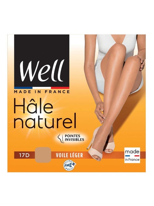 Collants transparents 17D HÂLE NATUREL - Kiabi