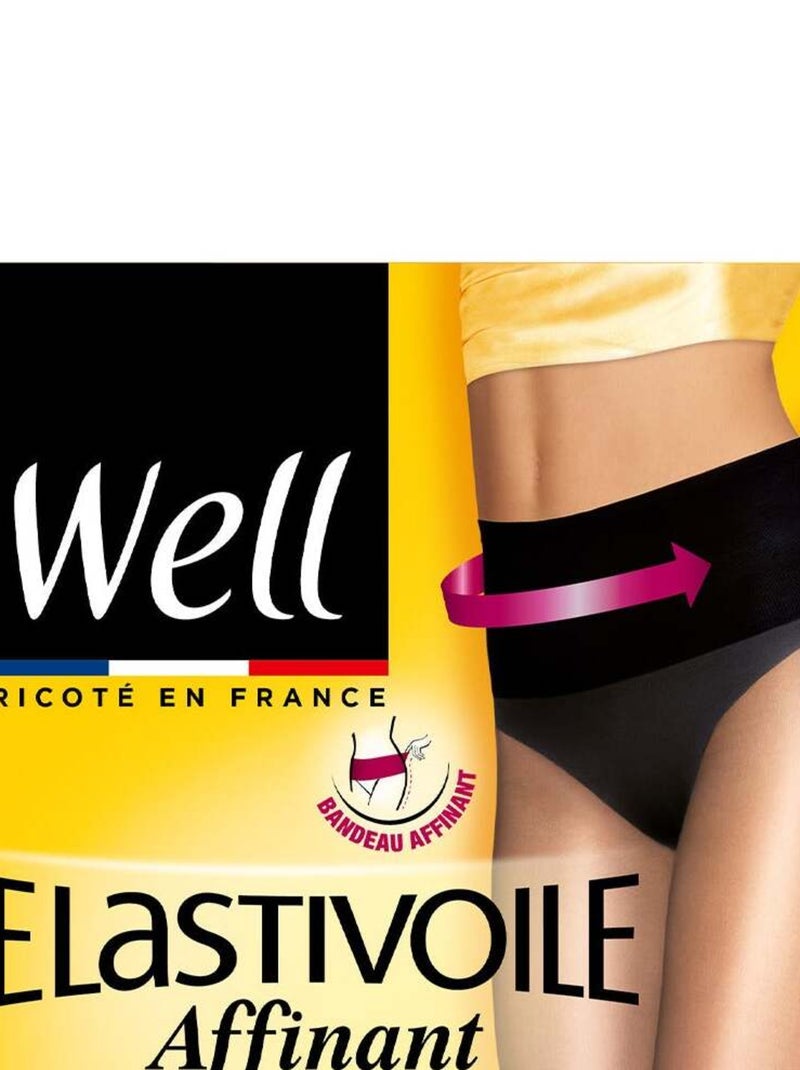 Collants transparents 19D ELASTIVOILE Noir - Kiabi