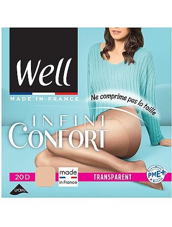 Collants transparents 20D WELL INFINI CONFORT