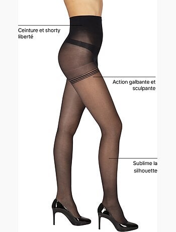 Collants transparents 22d body galbe
