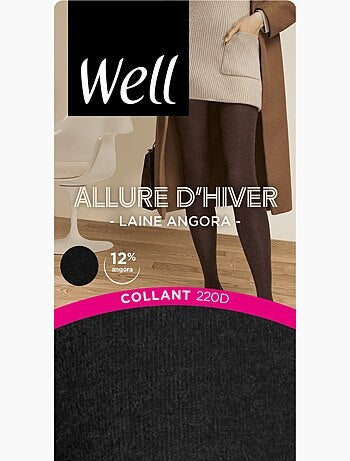 Collants ultra-opaques 220d allure d'hiver