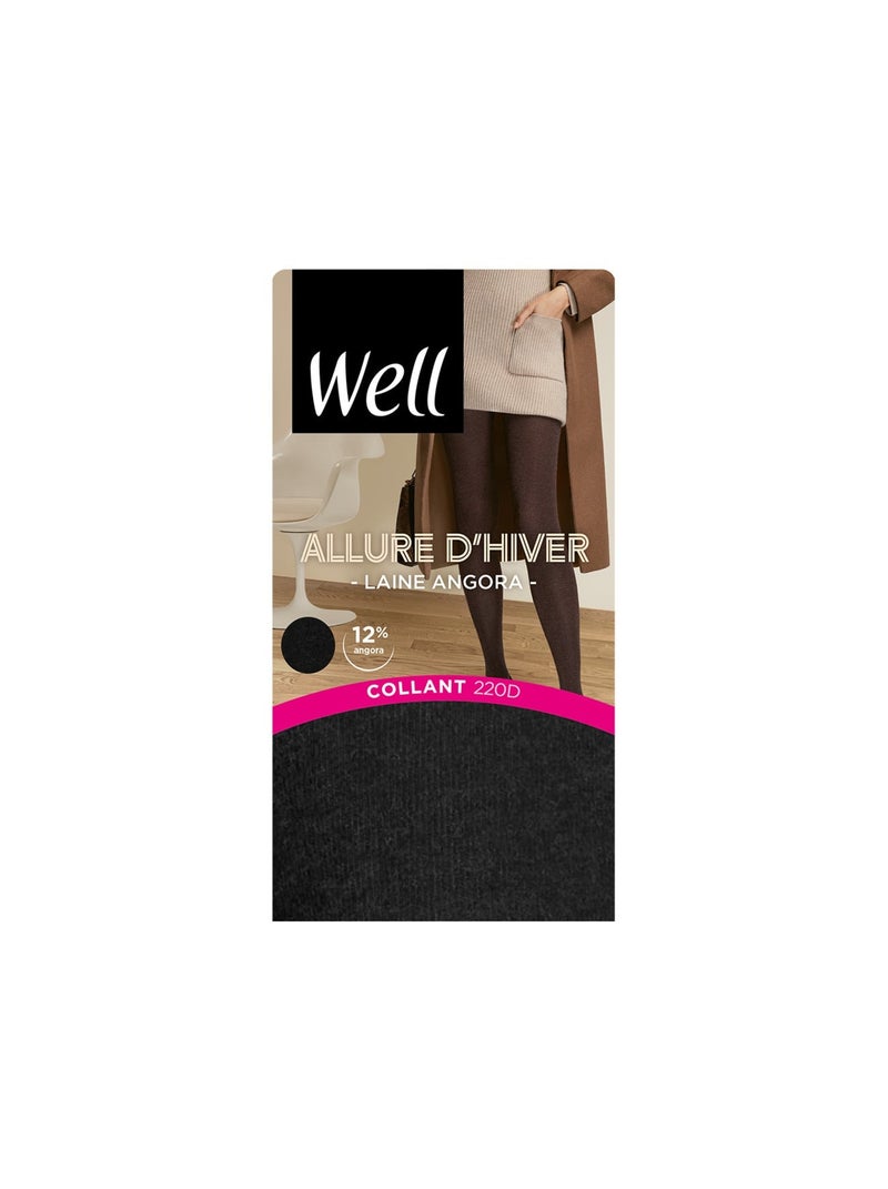 Collants ultra-opaques 220D ALLURE D'HIVER Noir - Kiabi