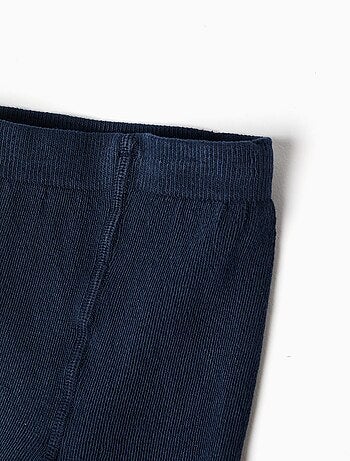 Collants unis de maille anti-bouloche