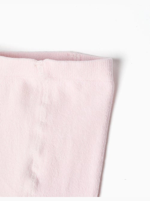 Collants unis en maille anti-bouloche - Kiabi