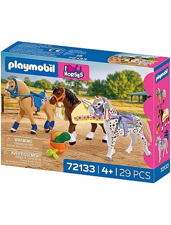 Collection De Trois Chevaux - Playmobil