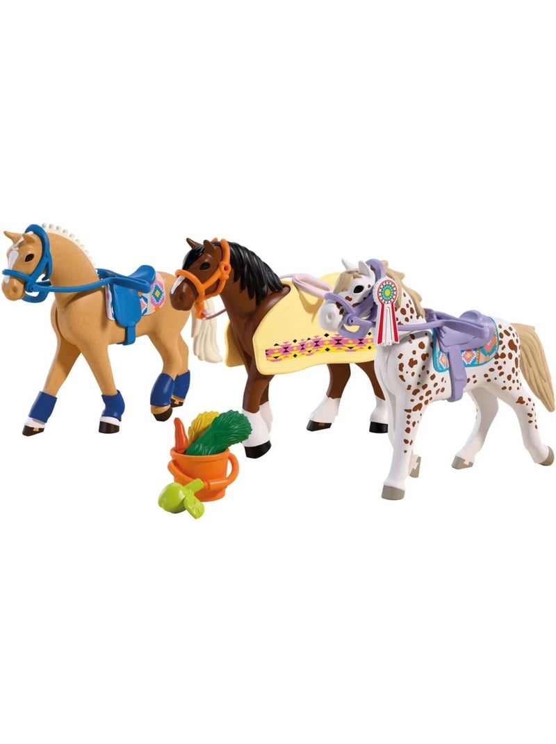 Collection De Trois Chevaux - Playmobil N/A - Kiabi