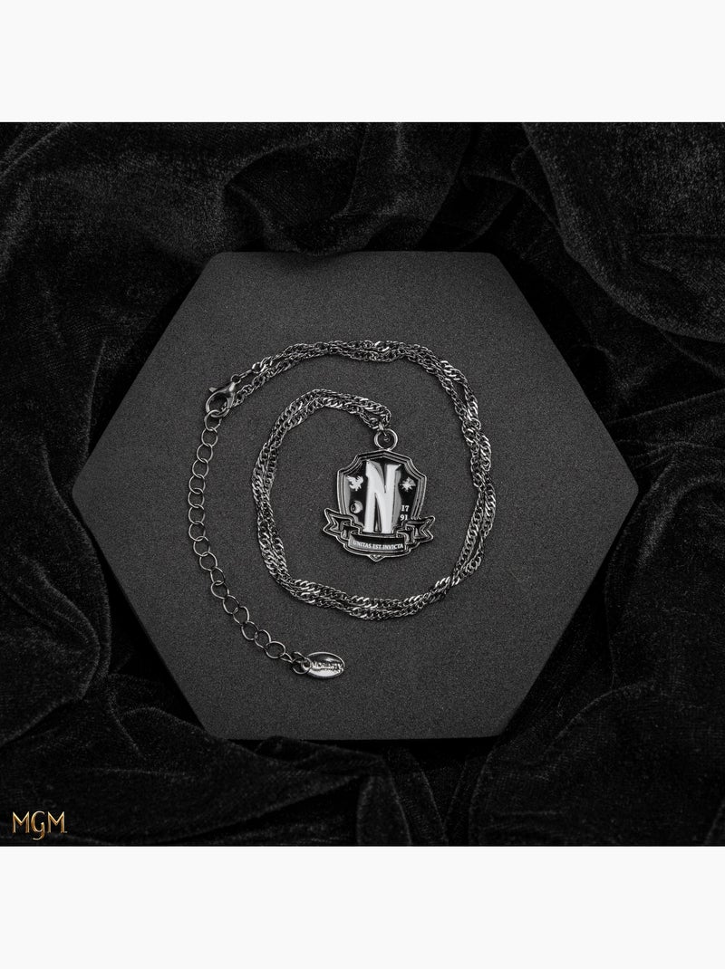 Collier Académie Nevermore - Mercredi Noir - Kiabi