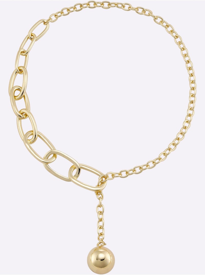 Collier Accessoire Facile à Assortir - Taille Standard - helline Doré - Kiabi