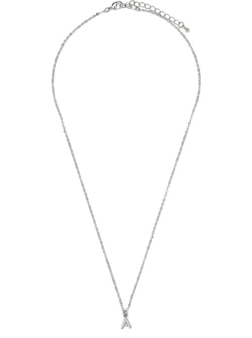 Collier Alphabet Luxenter argenté - Kiabi