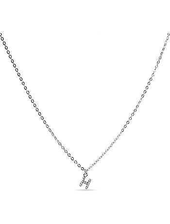 Collier Alphabet Luxenter argenté