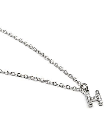 Collier Alphabet Luxenter argenté