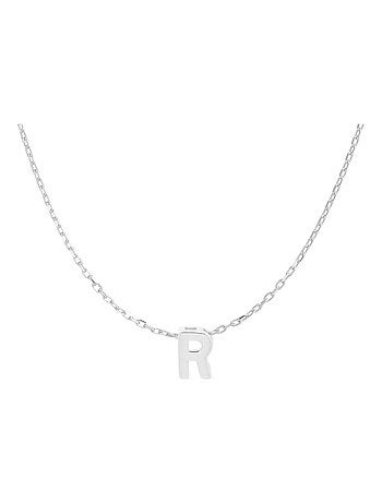 Collier Alphabet Luxenter en argent 925 rhodié