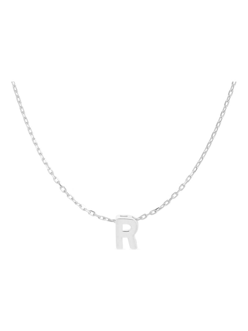 Collier Alphabet Luxenter en argent 925 rhodié Argent - Kiabi