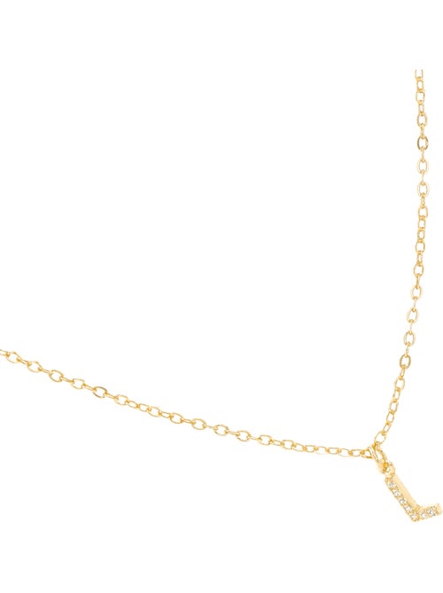 Collier Alphabet Luxenter Finition or 18k - Kiabi
