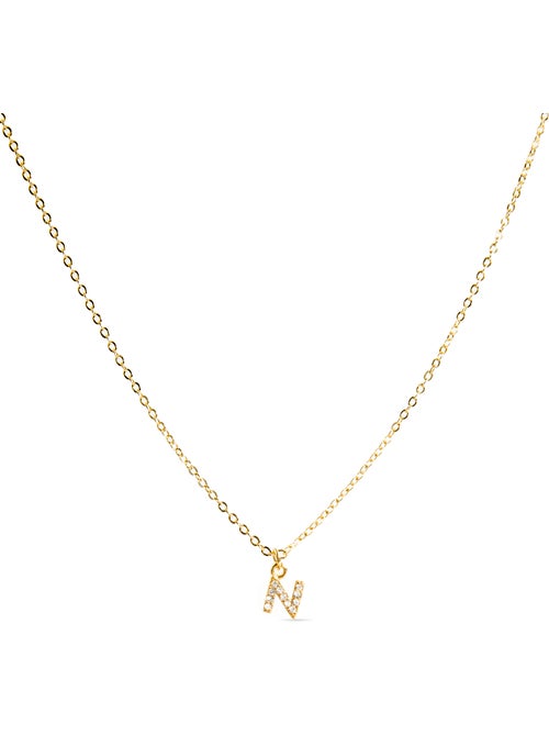 Collier Alphabet Luxenter Finition or 18k - Kiabi