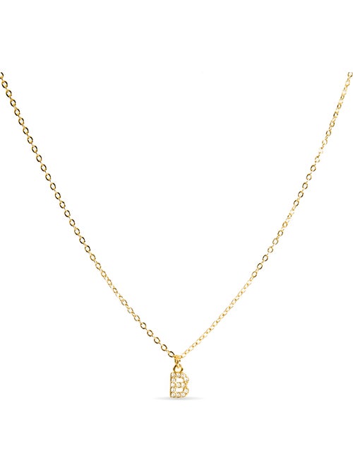 Collier Alphabet Luxenter Finition or 18k - Kiabi