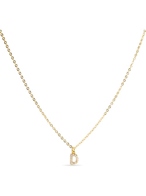 Collier Alphabet Luxenter Finition or 18k - Kiabi