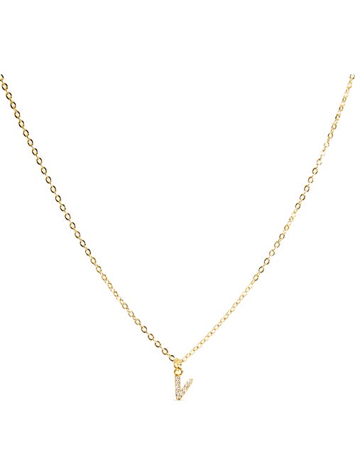 Collier Alphabet Luxenter Finition or 18k - Kiabi