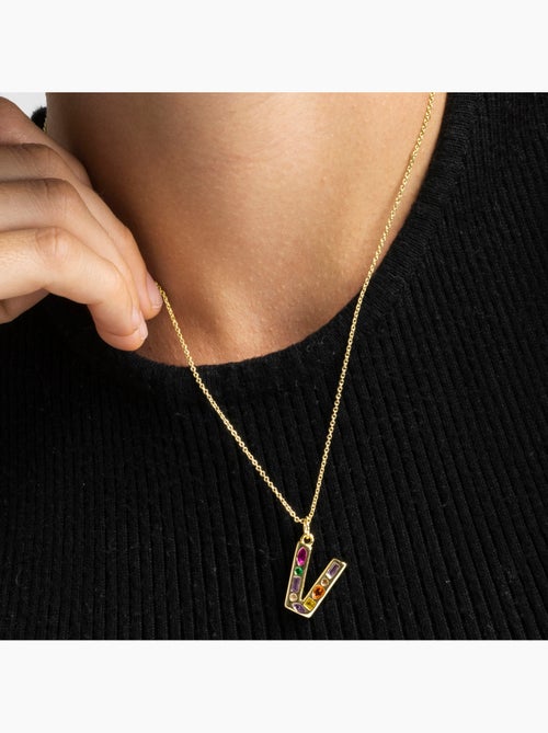 Collier Alphabet Luxenter Finition or 18k - Kiabi