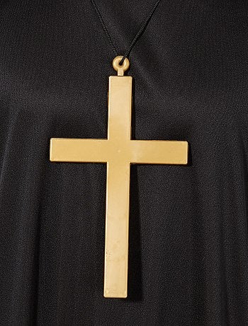 Collier avec pendentif croix de moine