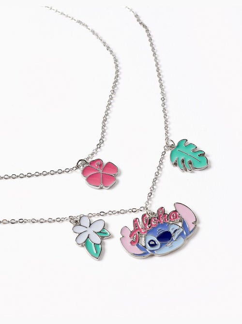 Collier avec pendentifs Stitch - Kiabi