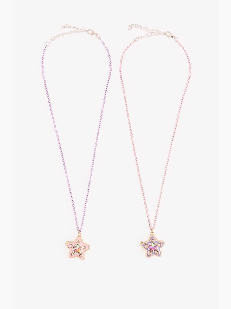 Collier bff fille penti Rose - Kiabi