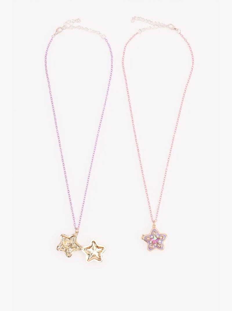 Collier bff fille penti Rose - Kiabi