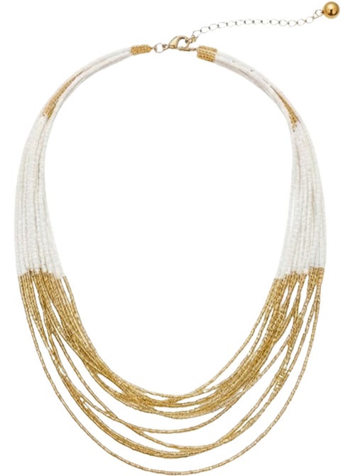 Collier bicolore complementos - Kiabi