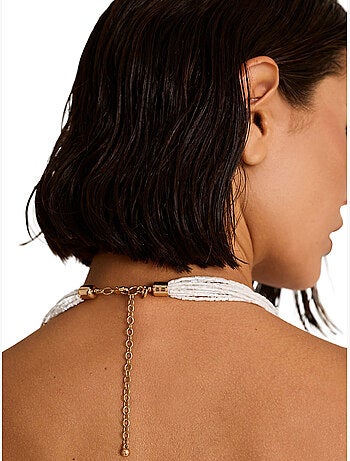 Collier bicolore