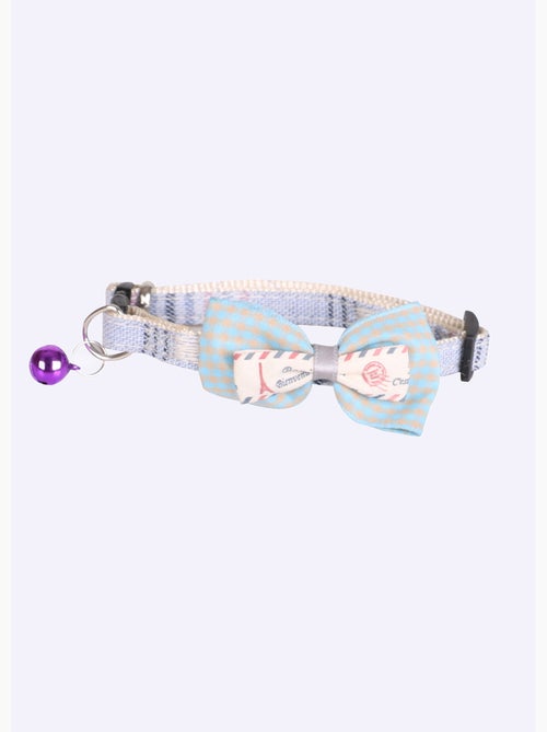 Collier chat forme n¿ud papillon et clochette - AFIBEL - Kiabi