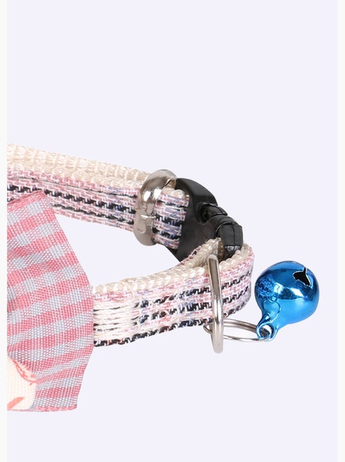 Collier chat forme n¿ud papillon et clochette - AFIBEL - Kiabi