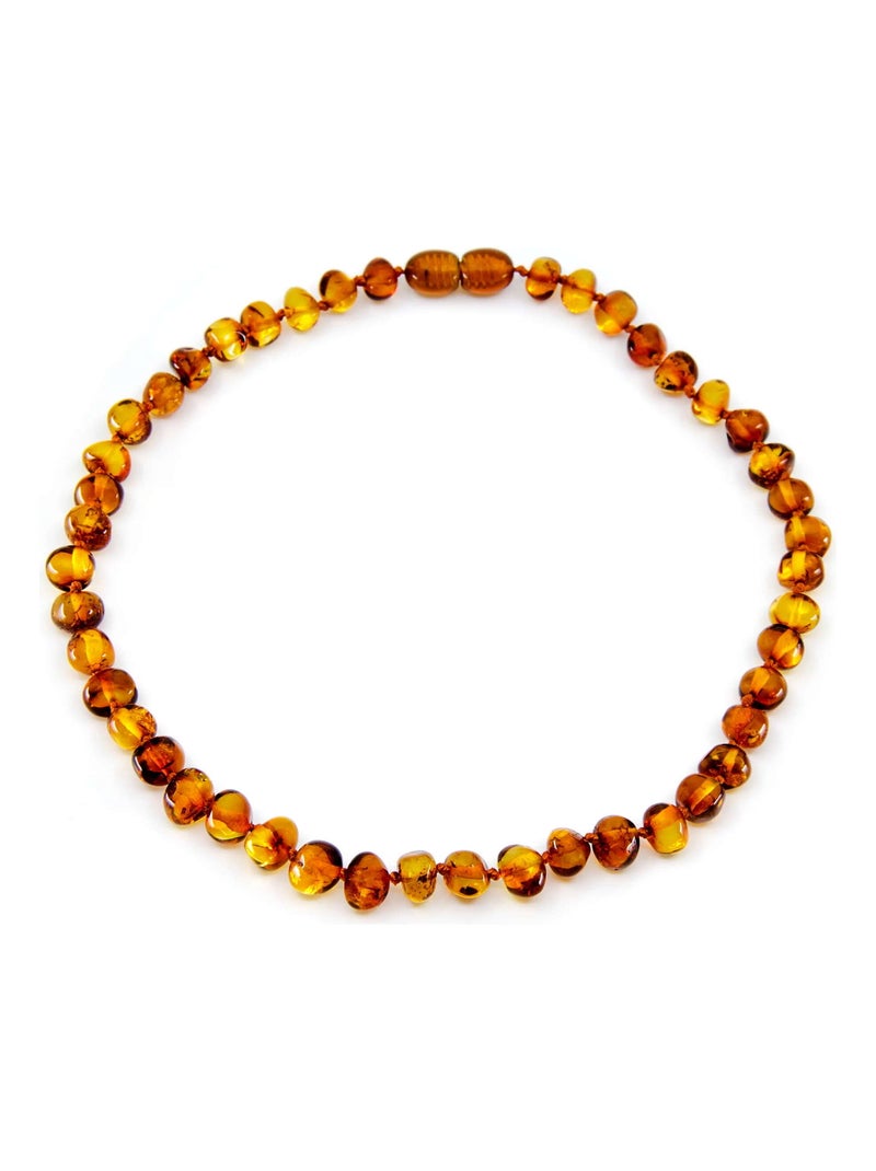 Collier d'ambre bébé Cognac - Kiabi