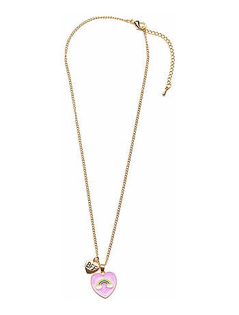 Collier d'amitié BFF duo papillon & arc-en-ciel Great Pretenders