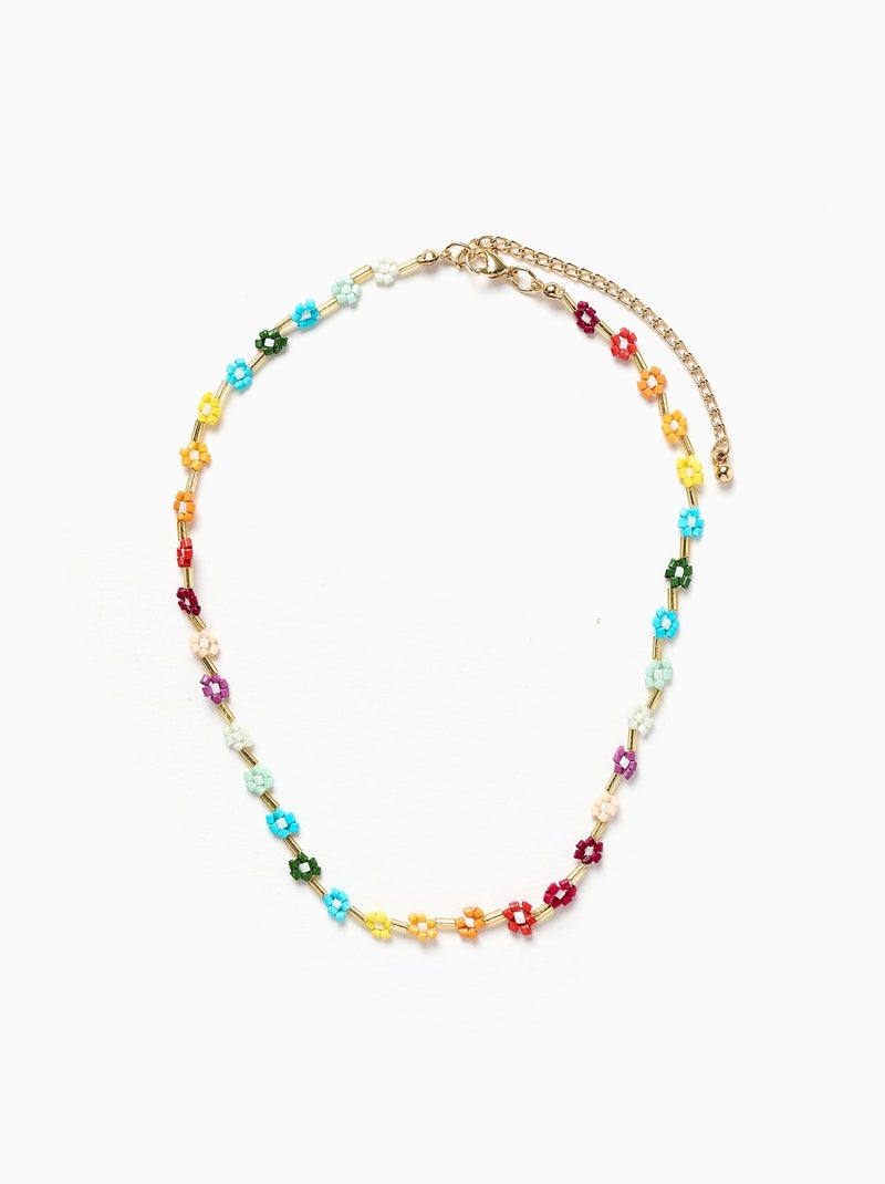 Collier de Perles Multicolore - Kiabi
