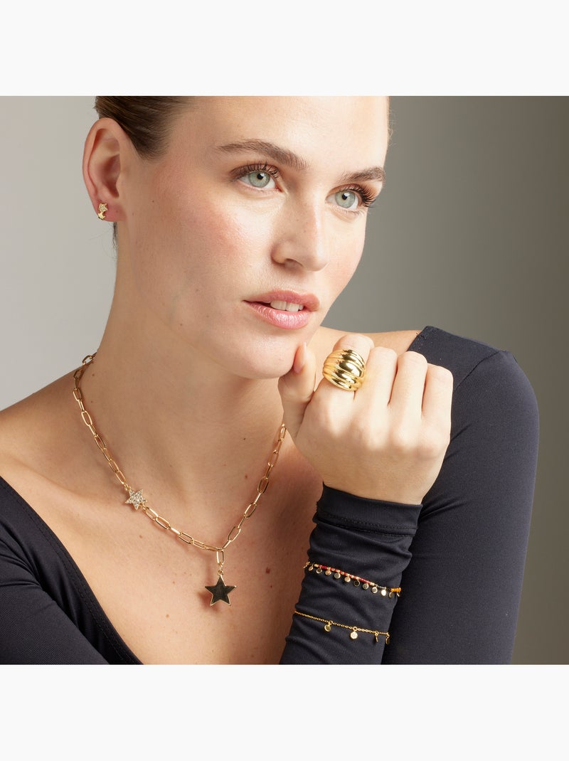 Collier d'étoiles Luxenter en or Doré/or - Kiabi