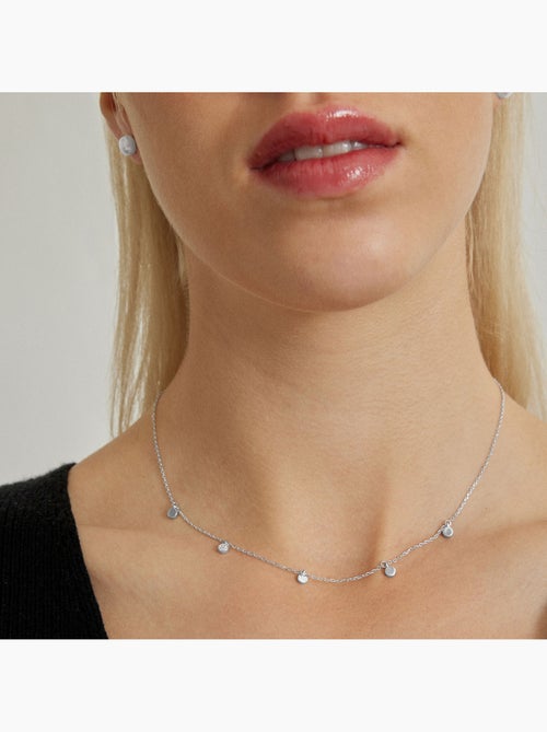 Collier en argent 925 avec cercle Luxenter - Kiabi Collier en argent 925 avec cercle Luxenter - Kiabi