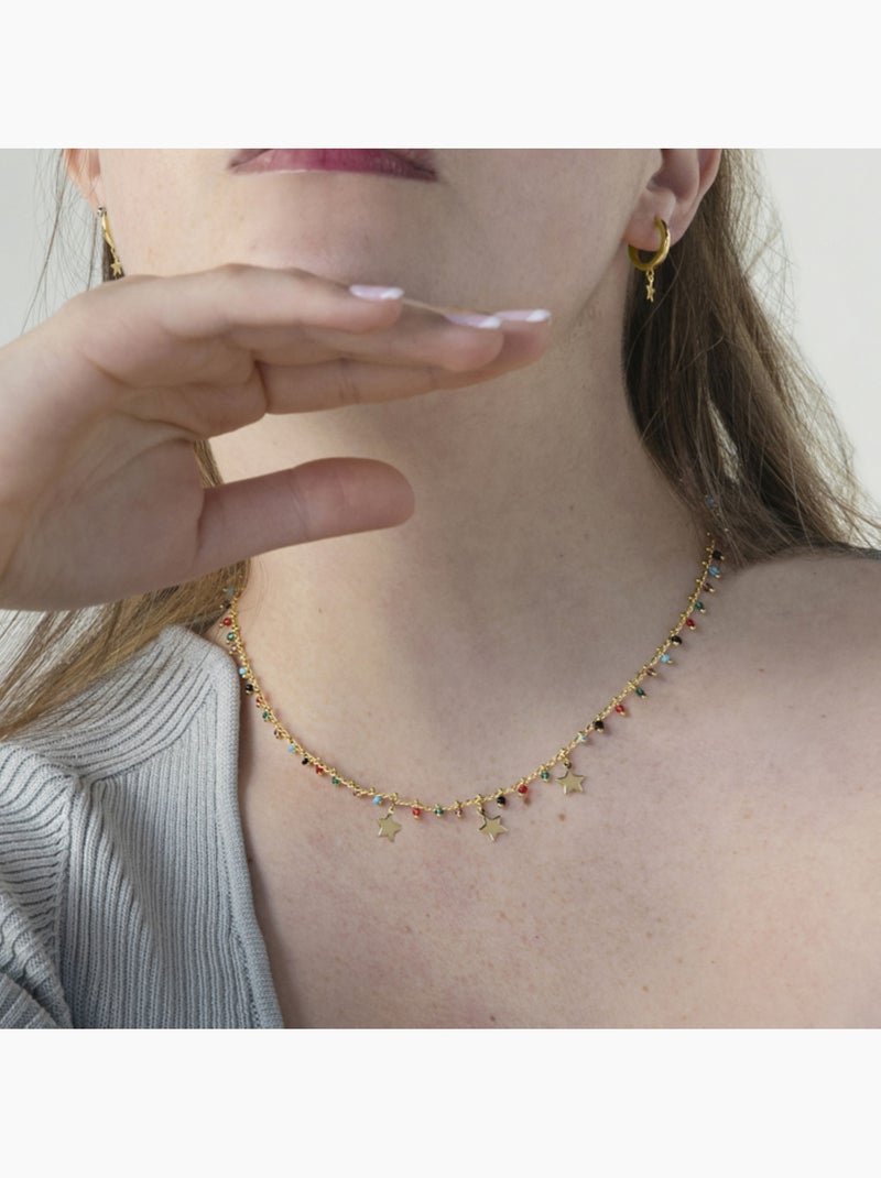Collier en argent 925 de Luxenter Beos Multicolore - Kiabi