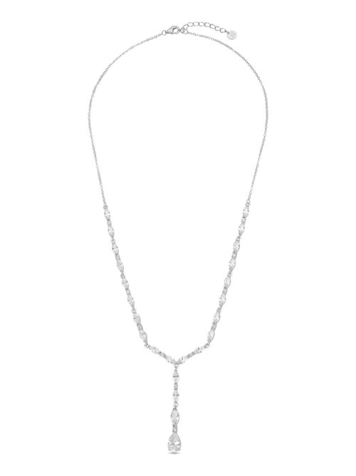 Collier en argent 925 Luxenter avec zirconium brillant plaqué rhodium - Jibki - Kiabi