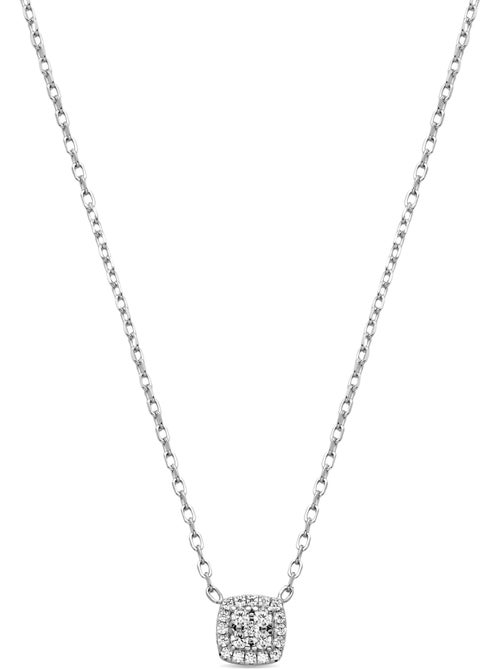Collier en argent 925 Luxenter avec zircons brillants plaqués rhodium - Amanba - Kiabi Collier en argent 925 Luxenter avec zircons brillants plaqués rhodium - Amanba - Kiabi